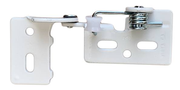 Non Wrap Self Closing Cabinet Hinge - Multiple Finishes - For 1/4" to 5/16" Overlay