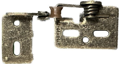 Non Wrap Self Closing Cabinet Hinge - Multiple Finishes - For 3/8″ Lip Inset