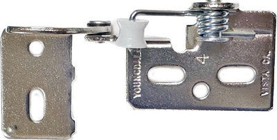 Non Wrap Self Closing Cabinet Hinge - Multiple Finishes - For 3/8″ Lip Inset