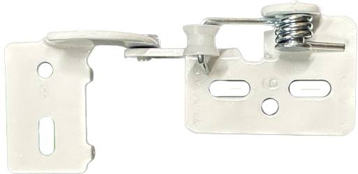 Non Wrap Self Closing Cabinet Hinge - Multiple Finishes - For 1/2" Overlay