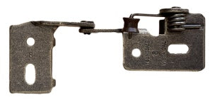 Non Wrap Self Closing Cabinet Hinge - Antique Brass Finish - For 5/8" Overlay