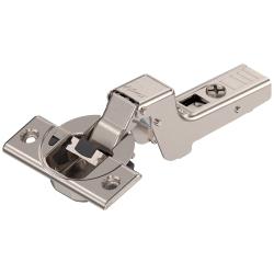 Clip Top Blumotion concealed cabinet hinge for inset doors, featuring soft close and 110° opening, sold individually.