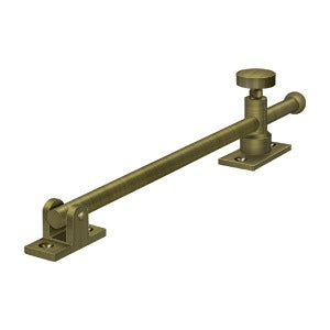 Window casement stay adjuster in various sizes and finishes, sold individually for secure window positioning.