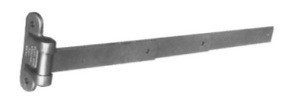 Truck / Trailer Hinges - Square Corner - 25-1/4" Inch - Zinc Plated - Sold Individually