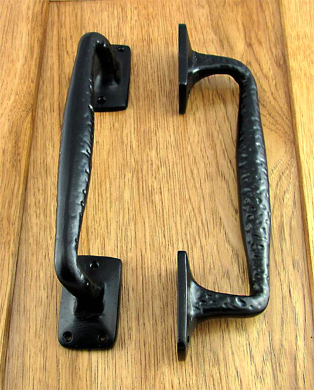 Old World style door pull appliance pull, 10-1/2 inches, available in multiple finishes, sold individually.