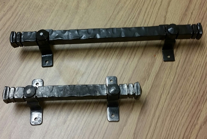 Bridge door pull barn door handle, 8 inches, available in multiple finishes, sold individually for stylish access.