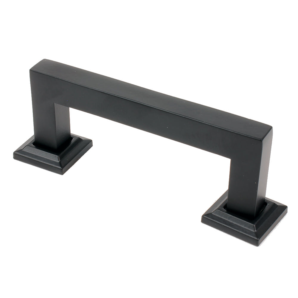 Cabinet Pulls - Modern Square Style - 3" Inch to 15" Inch Sizes Available - Multiple Finishes Available - Sold Individually