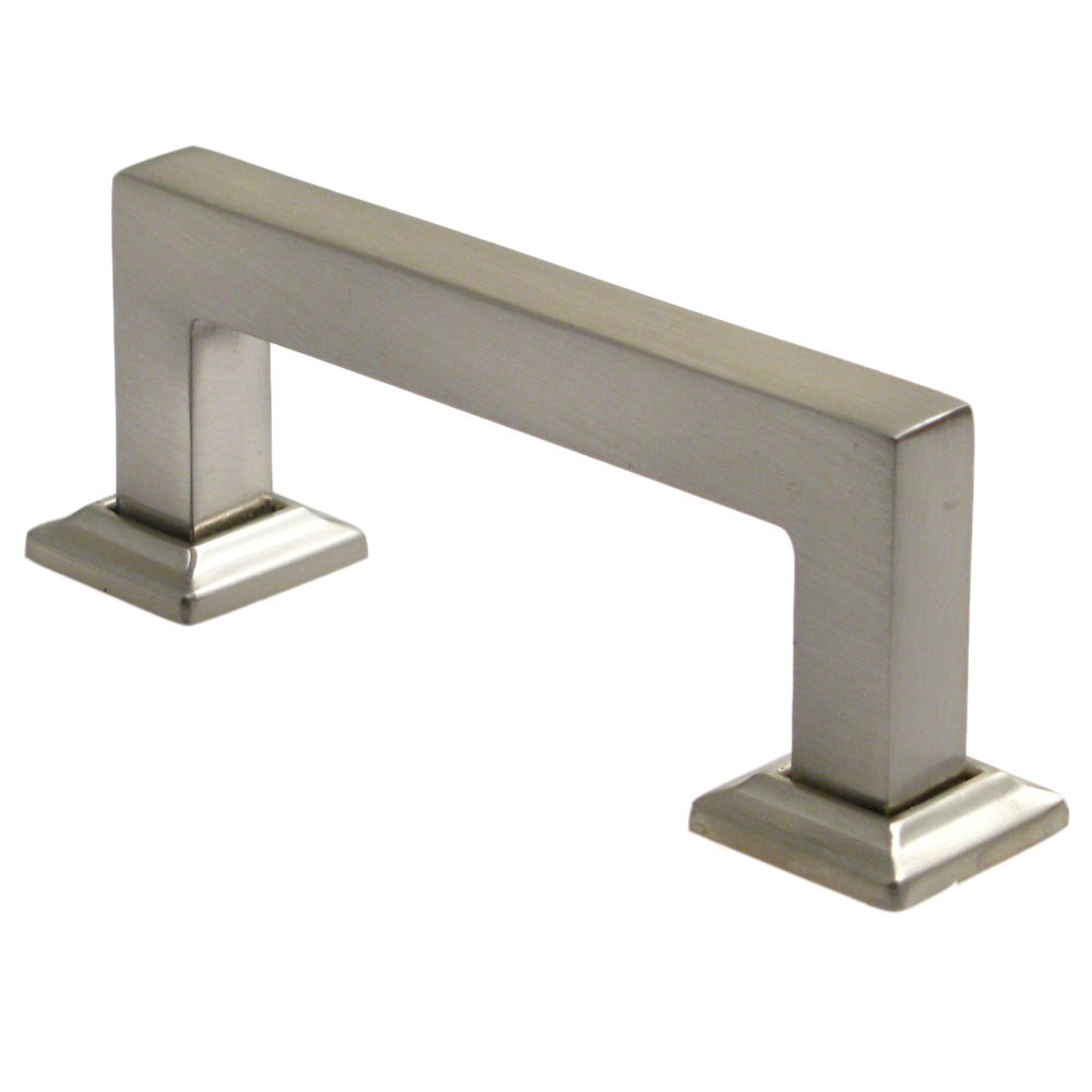 Cabinet Pulls - Modern Square Style - 3" Inch to 15" Inch Sizes Available - Multiple Finishes Available - Sold Individually