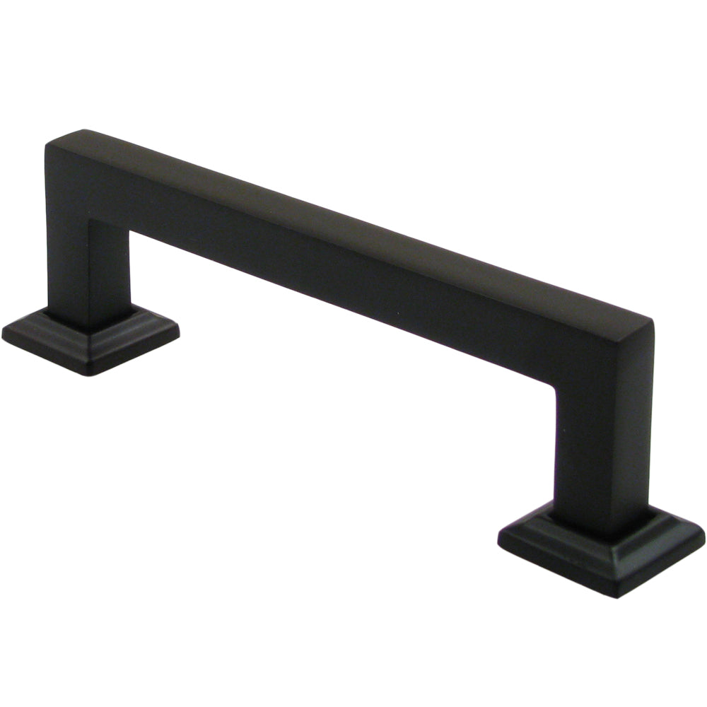 Cabinet Pulls - Modern Square Style - 3" Inch to 15" Inch Sizes Available - Multiple Finishes Available - Sold Individually