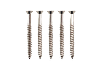 Door Hinge Wood Screws - Multiple Finishes Available - #12 x 2.5" - Extra Long