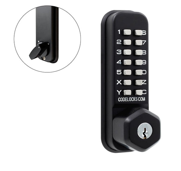 Gate Lock with Code - 200 Series - Mechanical Light Duty Deadbolt with ...