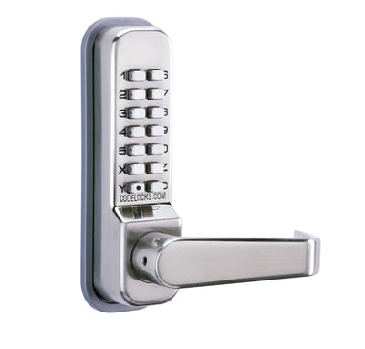 Gate Lock with Code - 400 Series - Mechanical Medium Duty Tubular Latchbolt - Multiple Finishes Available - Sold Individually
