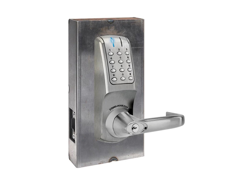 Gate Lock with Code - 5200 Series Aluminum Gate Box Kit - Electronic H