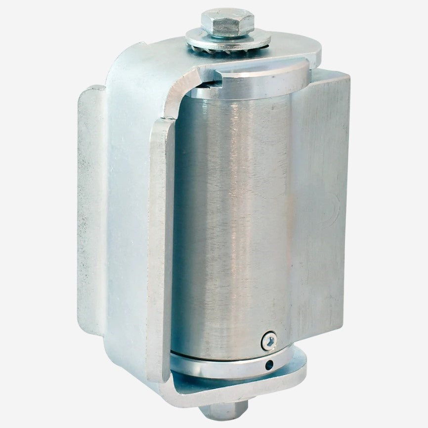 Weld On Gate Hinges - Heavy Duty Badass Weld-On Gate Hinges - Center Mount - For Round Posts - Self-Closing Up To 440 Lbs. - Sold As Set Or Pair