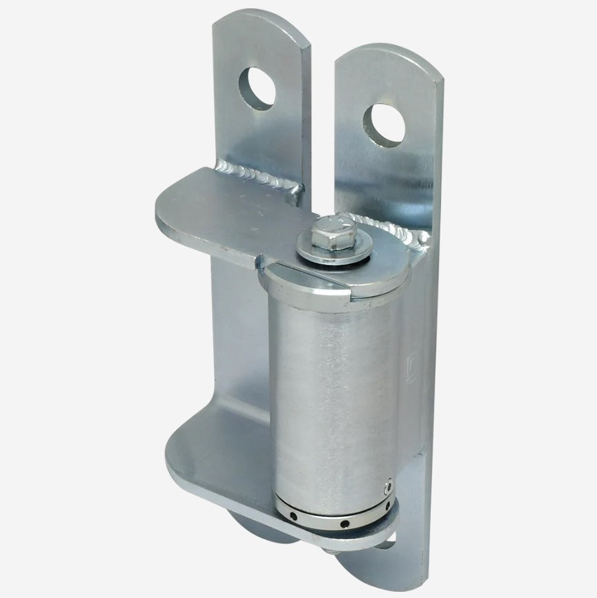 Heavy Duty Weld On Gate Hinges - Heavy Duty Shut It Badass Gate Hinges - Face Mount - Bolt On Or Weld On - Self-Closing Up To 440 Lbs - Zinc Finish - Sold As Set Or Pair