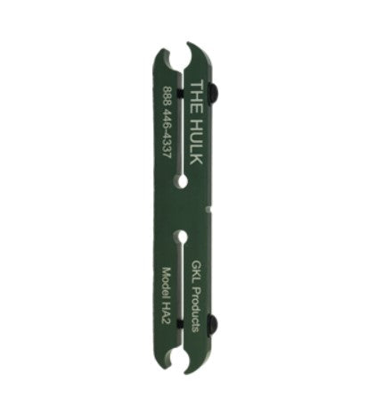 Hinge Doctor HA2 "The Hulk" tool for adjusting residential interior and exterior hinges, featuring a durable design.