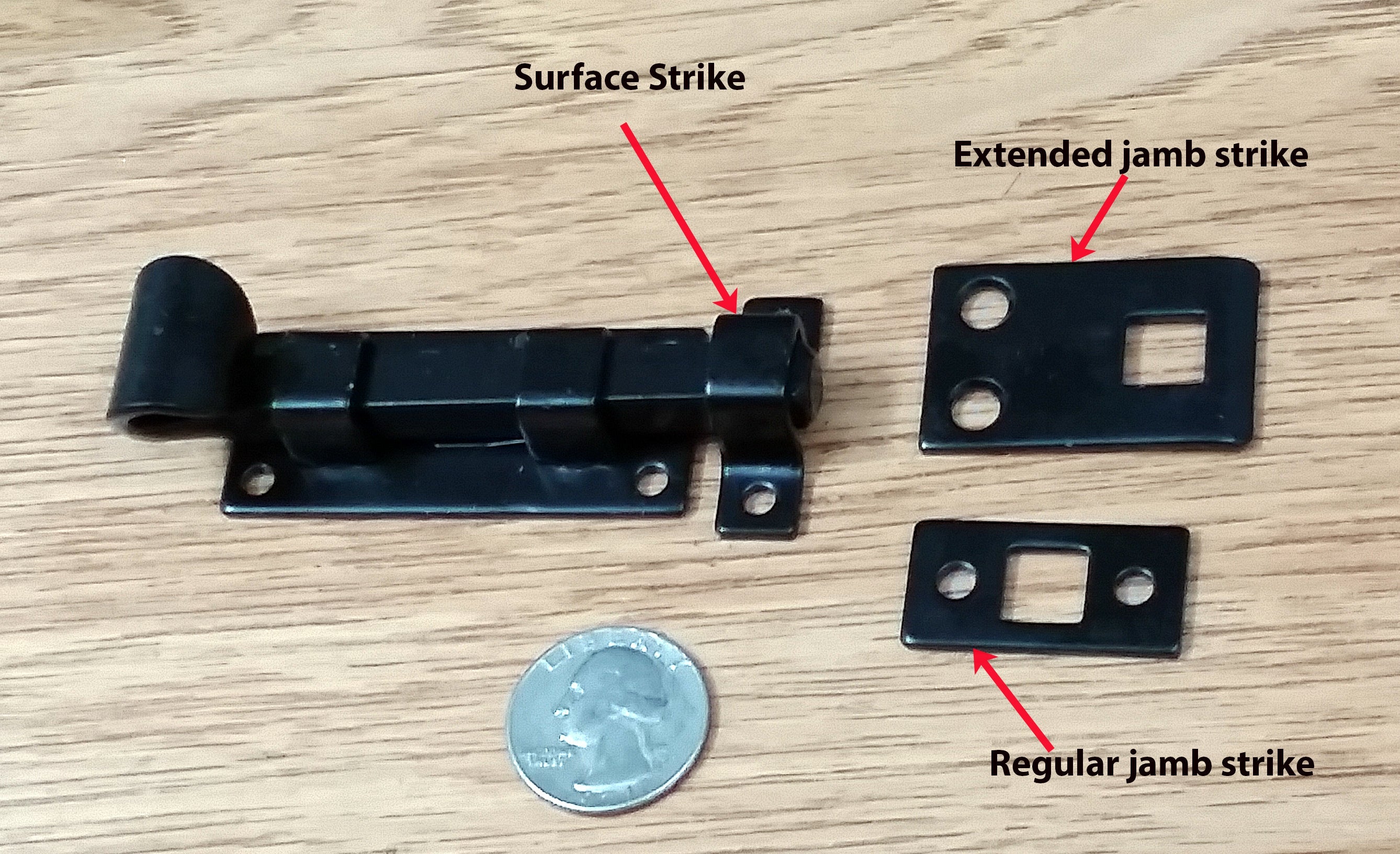Mini Slide Bolt - Very Small Slide Bolt Kit