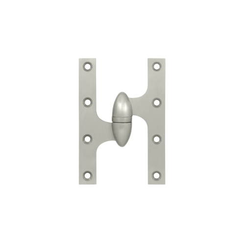 Deltana  6" Height X 4" Width Olive Knuckle Door Hinge With Ball Bearing Left Hand
