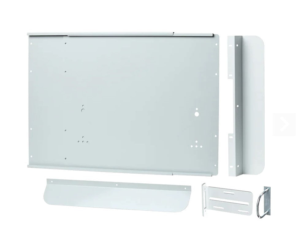 Outdoor Panic Bars for Gates - 5200 Series Electronic Heavy Duty Panic Hardware Kit - Brushed Finish Available - Sold as Kit