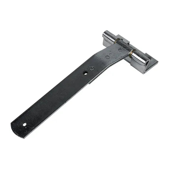 Zinc plated rear door hinge for trucks and trailers, available in multiple sizes and offsets, sold individually.