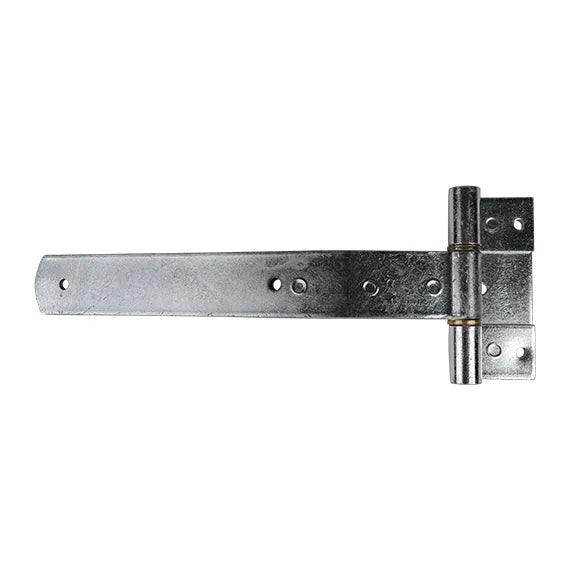 Zinc plated rear door hinge for trucks and trailers, available in multiple sizes and offsets, sold individually.