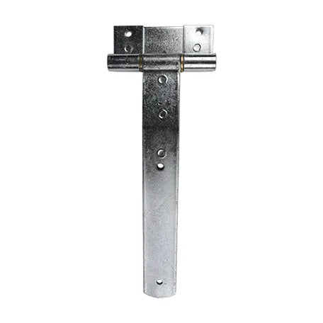 Zinc plated rear door hinge for trucks and trailers, available in multiple sizes and offsets, sold individually.