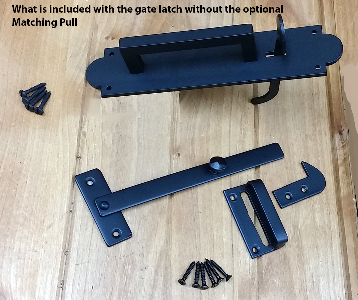 Gate Latch - Ponderosa Gate Thumb Latch, Two Way Gate Latch