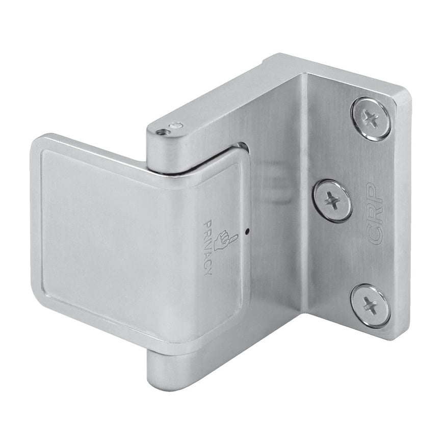 Privacy door latch in various finishes, designed for secure door closure, sold individually for residential use.