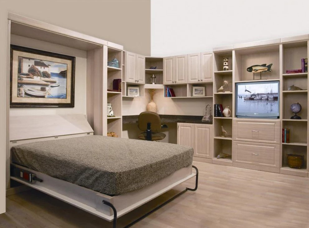 Vertically Descending Wall Bed Mechanism - Multiple Sizes and Mountings Available - Sold as Kit