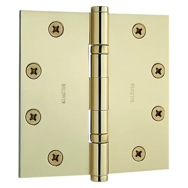 4.5" X 4.5" Baldwin Ball Bearing Architectural Hinges - Multiple Finishes Available - Single Hinge