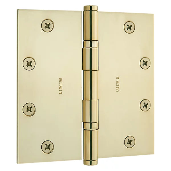 5" X 5" Baldwin Ball Bearing Architectural Hinges - Multiple Finishes Available - Single Hinge