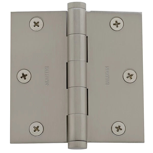 3.5" Inch Square Baldwin Architectural Hinges - Multiple Finishes Available - Sold Individually