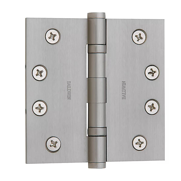 4" X 4" Baldwin Ball Bearing Architectural Hinges - Multiple Finishes Available - Single Hinge