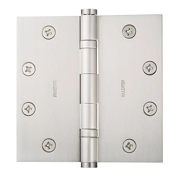 4.5" X 4.5" Baldwin Ball Bearing Architectural Hinges - Multiple Finishes Available - Single Hinge