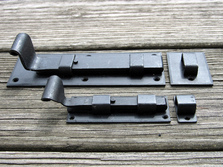 Colonial Surface Slide Bolt with curled handle