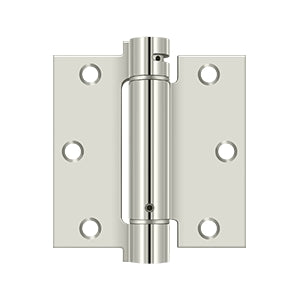 Residential self-closing spring hinges in a 3 1/2" square design, sold in a convenient 2 pack for easy installation.