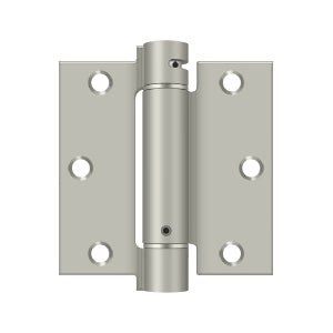 Residential self-closing spring hinges in a 3 1/2" square design, sold in a convenient 2 pack for easy installation.