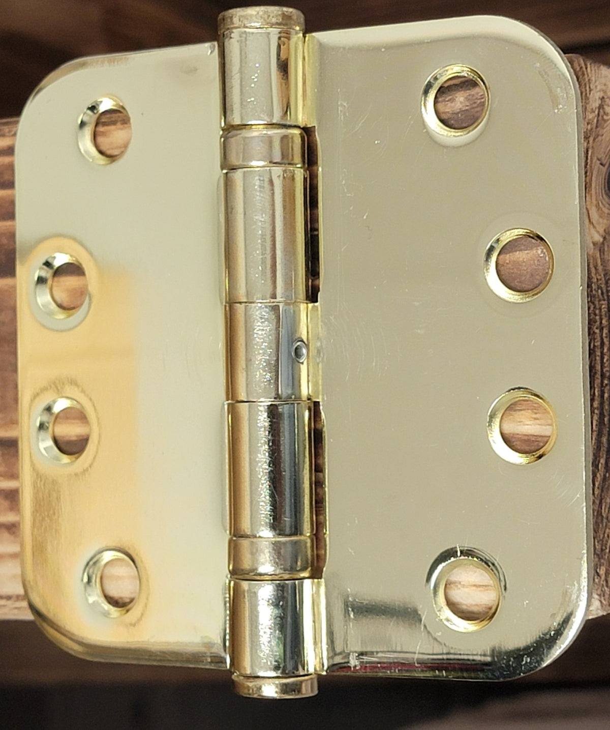 Commercial Ball Bearing Door Hinges - 4" Inches With 5/8" Radius Corners Multiple Finishes - Sold In Pairs
