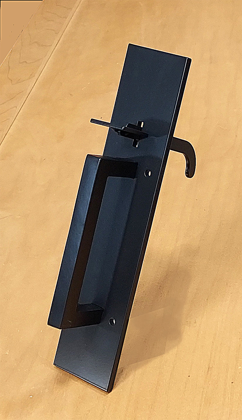 Gate Latch - Plain Rectangular Gate Thumb Latch, Two Way Gate Latch