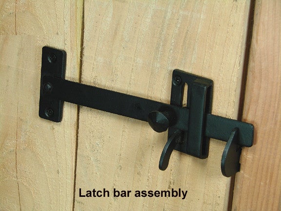 Gate Latch - Plain Rectangular Gate Thumb Latch, Two Way Gate Latch