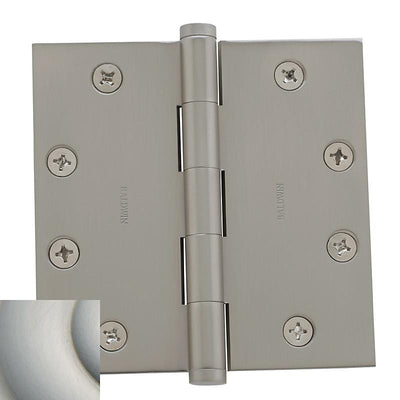 4-1/2" x 4-1/2" Baldwin Architectural Hinges - Multiple Finishes Available - Door Hinges Lifetime Satin Nickel - 10