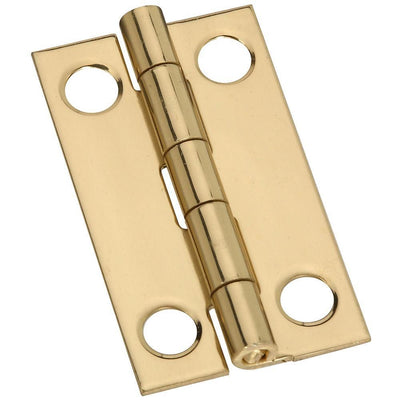 1-1/2" X 7/8" Small Narrow Hinges - Multiple Finishes Available - 2 Pack