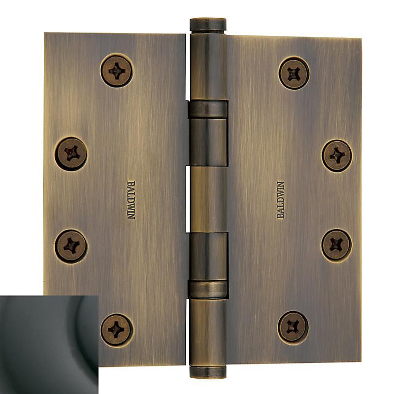 4.5" x 4.5" Baldwin Ball Bearing Architectural Hinges - Multiple Finishes Available - Door Hinges Oil Rubbed Bronze - 2