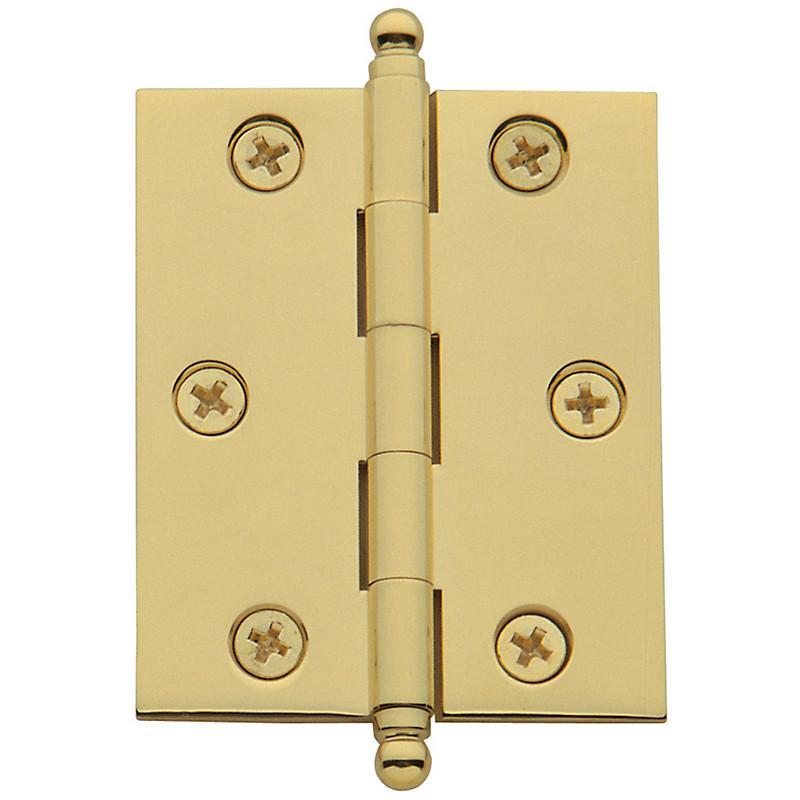 Baldwin Ball Tips for Residential Grade Hinges - Door Hinges Polished Brass - 1