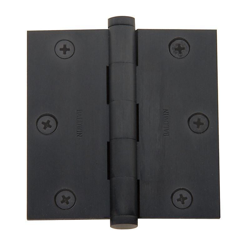 3-1/2" x 3-1/2" Baldwin Architectural Hinges - Multiple Finishes Available - Door Hinges Oil Rubbed Bronze - 2
