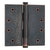 4" x 4" Baldwin Architectural Hinges - Multiple Finishes Available - Door Hinges Distressed Oil Rubbed Bronze - 8