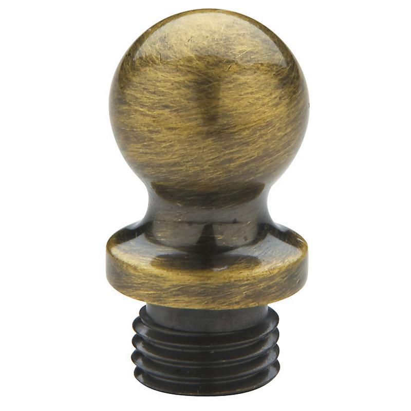 Baldwin Ball Tips for Architectural Grade Hinges - Door Hinges Satin Brass & Black - 9