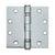 4 1/2" X 4 1/2" With Square Corners Satin Nickel Commercial Ball Bearing Hinge - Sold In Pairs