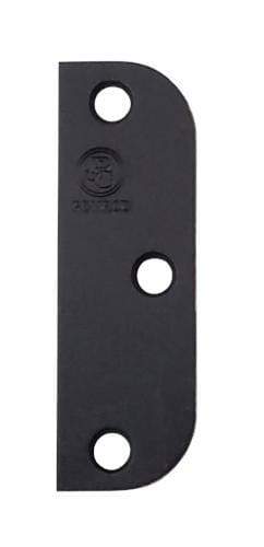 Hinge blanks with screws, 3.5 inches, available in multiple finishes, sold in a pack of three for various applications.