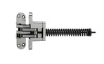 Concealed Door Spring Hinges - 8-5/32 Inch - For Min Thick Door 1-3/8 Inch - Multiple Finishes Available - Sold Individually